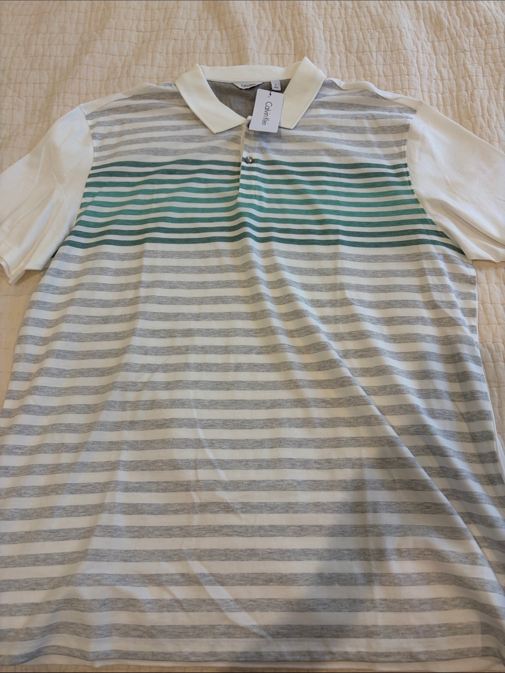 Men’s Calvin Klein Polo. NWT. Size XL. 100% cotton